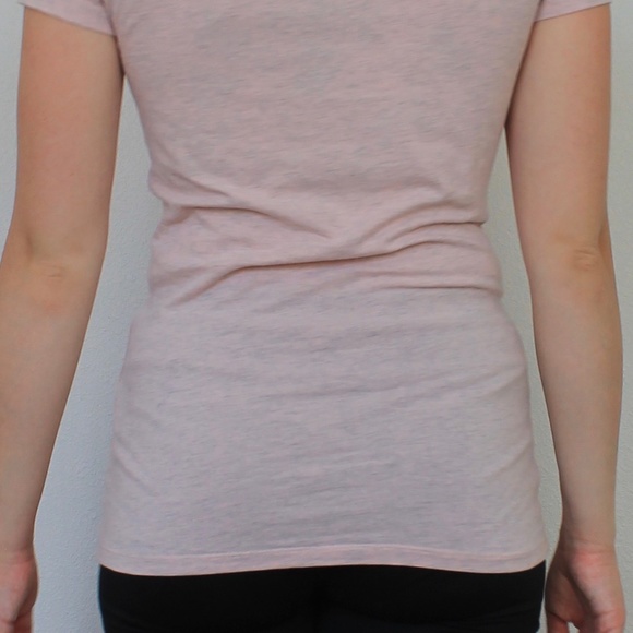 Pale Pink Layering Tee - Picture 4 of 4